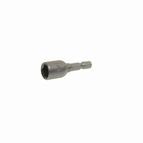 Вставка-головка магнитная ER-90505, 10мм 3/8" DR 6-гранная L=45мм для шуруповерта ЭВРИКА /1/10